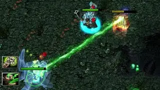 DOTA PUGNA 7 MINUTE BLINK = 25+ KILLS: LIFE DRAIN 300 DMG PER SEC!