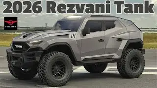 Представлен Rezvani Tank 2026 года: теперь он обладает мощностью 1000 лошадиных сил.