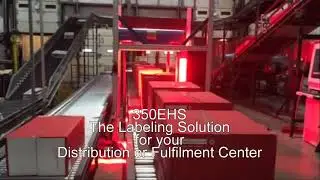 350EHS Series -  Electric High Speed Label Printer Applicator