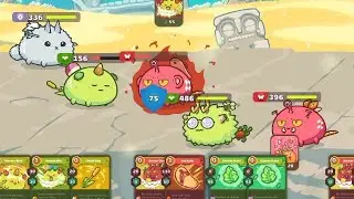 Double Bug Pocky Off Season 2022 vs GravelPlant Gameplay #doublebug #axieinfinity #offseason2022