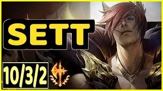 SETT VS KAYLE - 10/3/2 KDA TOP GAMEPLAY DIAMOND IV