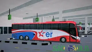 Bus Simulator Ultimate | Curitiba 🇧🇷 Sao Paulo (Volvo 9800 - Skin Estrella Roja) 🚍 Play 74