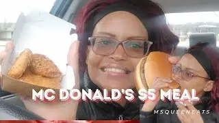 Mc Donald's $5 Meal Carbang | ARIES ♈ SEASON | Will be 39 in a WEEK! #asmr #mukbang