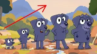 JeanLuc GROWING UP EVOLUTION | Bluey