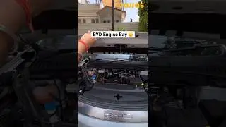 BYD ATTO 3 Electric Vehicle Motor in Engine Bay | What&rsquo;s under the hood ? | #ajjas #shorts