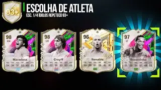 FIZ o NOVO MELHORIA &Iacute;DOLO de MISTURA 93+ com RONALDINHO, RONALDO E + VALE a PENA ou &eacute; SCAM? | FC 25