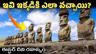 HIDDEN MYSTERY OF RUPANUI | ఈ భారీ విగ్రహాలు ఎవరు కట్టారు? | EASTER ISLAND Mystery EXPLAINED 