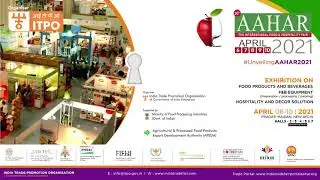 ITPO AAHAR 2021 - English Banner