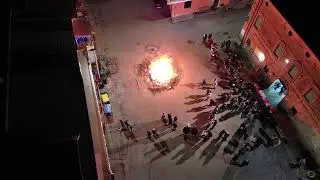 Lu Fucaracce a Villa Iubatti Ortona visto dal drone