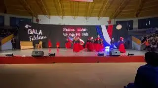 7mo b&aacute;sico  / 4ta Gala Folclorica 2025 /  Colegio G&eacute;nesis Purranque