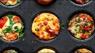 Recipe: Breakfast Egg Muffins 3 Ways &ndash; Protein-Packed, Meal-Prep Favourites