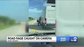 Man throws water bottle and spits at driver during road rage incident