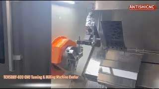 CNC Turning And Milling Machine TCK50AY-800, Токарно-фрезерный станок с ЧПУ