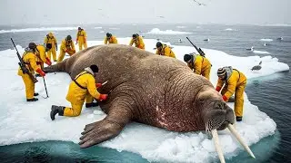 The Day the Ice Groaned &ndash; Giant Walruses on the Frozen Sea | Documentary