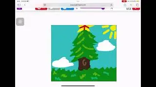 Purple mash through the seasons my drawing 