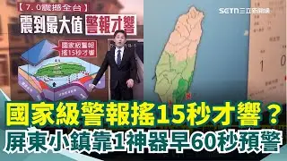地震來了快逃! 履豐村