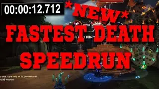 *NEW WORLD RECORD* SMITE FASTEST DEATH SPEEDRUN