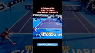 Alex Eala Wins Quarterfinals Guadalajara 125 Open - Enters Semifinals #singlestennis #alexeala