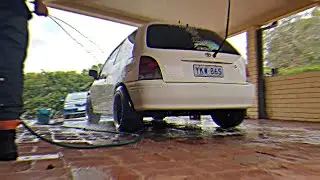 Giving The JDM Starlet A Service & Wash!! (Music Edit)