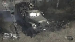 MudRunner лесовоз