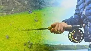 Fishing Glacial Lakes in Ireland's Backcountry