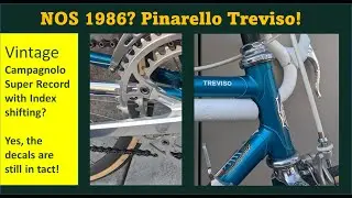 Нашёл Pinarello 1986 года в своём районе! Полный обзор. ИДЕАЛЬНОЕ СОСТОЯНИЕ.