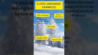 What are the 5 Love Languages?