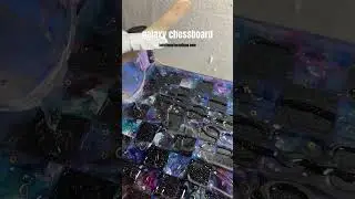galaxy art #resinpour #resinreveal #resinartist #galaxyart #alcoholinks #fyp