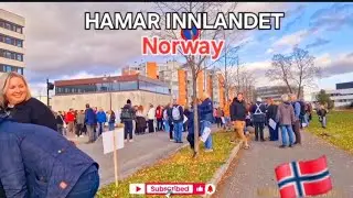 HAMAR INNLANDET-NORWAY, LIFE WALKING.