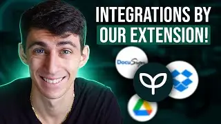 Google Drive, Dropbox, Docusign integrations by our extension