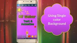 GIF Post Maker - Urdu Animated Text on Photos