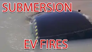Does Submerging Electric Vehicle Fires Work?