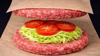 Kohl-Hackfleisch-Burger, das Kinder und Erwachsene lieben❗
