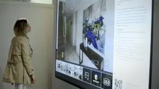 Displayground Interactive Media Wall - Real Estate