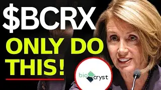 BCRX Stock BUYING NOW OR? (crazy, thank me later) BioCryst Pharmaceuticals