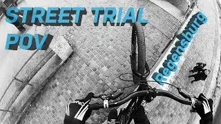 MTB Street Trial | POV Action 🔥 Regensburg/Ratisbona 2018 | Andi Schuster