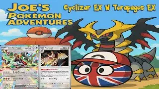 Cyclizar EX w Terapagos EX. Revisiting a Sibling Sunday deck! Pok&eacute;mon Trading Card Game