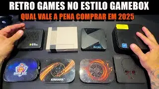 Retro game no estilo GAMEBOX, vale a pena comprar em 2025 e qual eu indicaria a compra