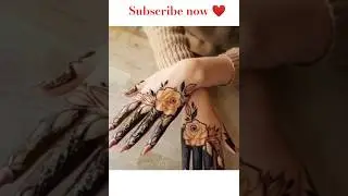 finger mehndi designs ❤️❤️ music #song #love #mehndi #shortvideo #youtube #fingermendhi