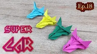 DIY Toy Paper Car | How To Make A Racing Paper Super Car Tutorials | Easy Origami Craft Kids Ep.18