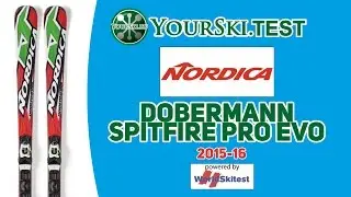 Тесты горных лыж Nordica Dobermann Spitfire PRO EVO (2015-16 год).