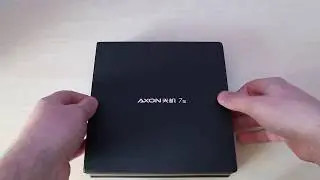 Распаковка ZTE Axon 7s.