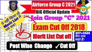 🅰️IRFORCE Group &copy;️ 2021/All Post  Wise Exam Cut off 2018/Female&Male/Merit List सब यहां निकलते हैं↩️