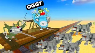 Dead Rails but there's NO TRAIN | Bullet Cart Roblox (ft. Oggy)