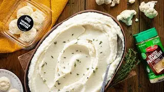 Truffle Parmesan Cauliflower Mash