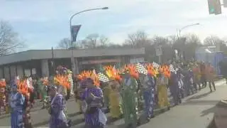 The Mummers Parade Starting from Oregon Ave