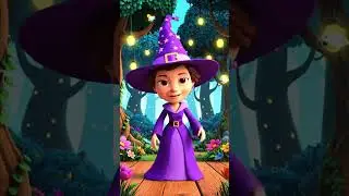 Easy Halloween Crafts! DIY Nina's Witch Costume 1-2-3! #shorts#Minibeatkids