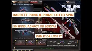 Barrett M82A1-Punk & Prime 2nd Lotto (30 Spins) Jackpot or Nga Nga? in CrossFire PH September 2020