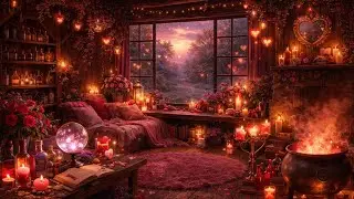 🕯️ Enchanted Witch&rsquo;s Room Ambience ✨ Soft Instrumental Music for Relaxation, Reading & Sleep