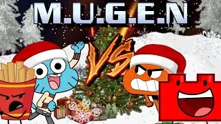 REQUESTED BY @elifl3: Gumball & Fries vs Darwin & Lego Brick - Mugen Battle